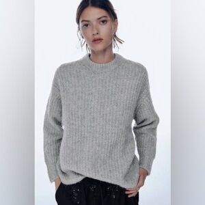 Zara Mock Neck Sweater
